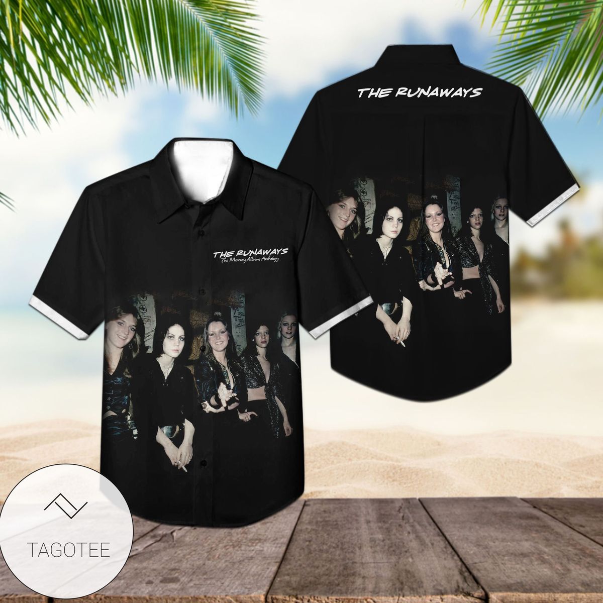 The Runaways The Best Of The Runaways 20th Century Masters The Millennium Collection Hawaiian Shirt