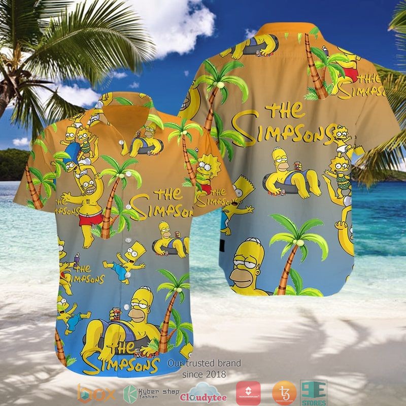 The Simpsons Character Hawaiian Shirt