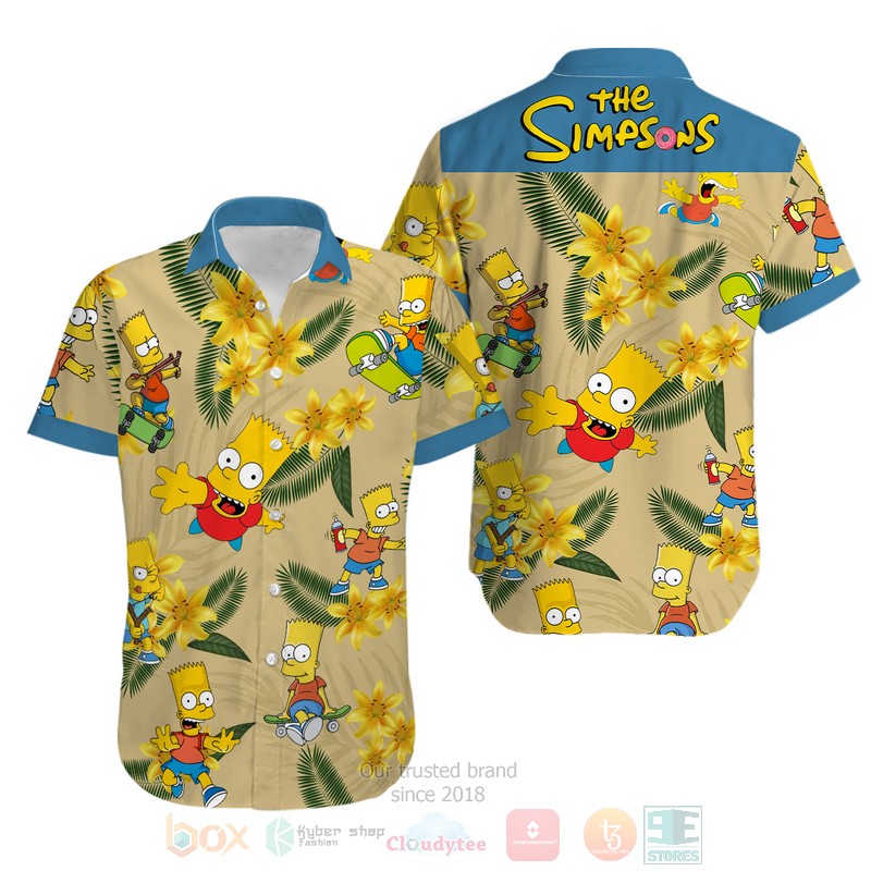 The Simpsons Two Beer Or Not Two Beer Hawaiian Shirt