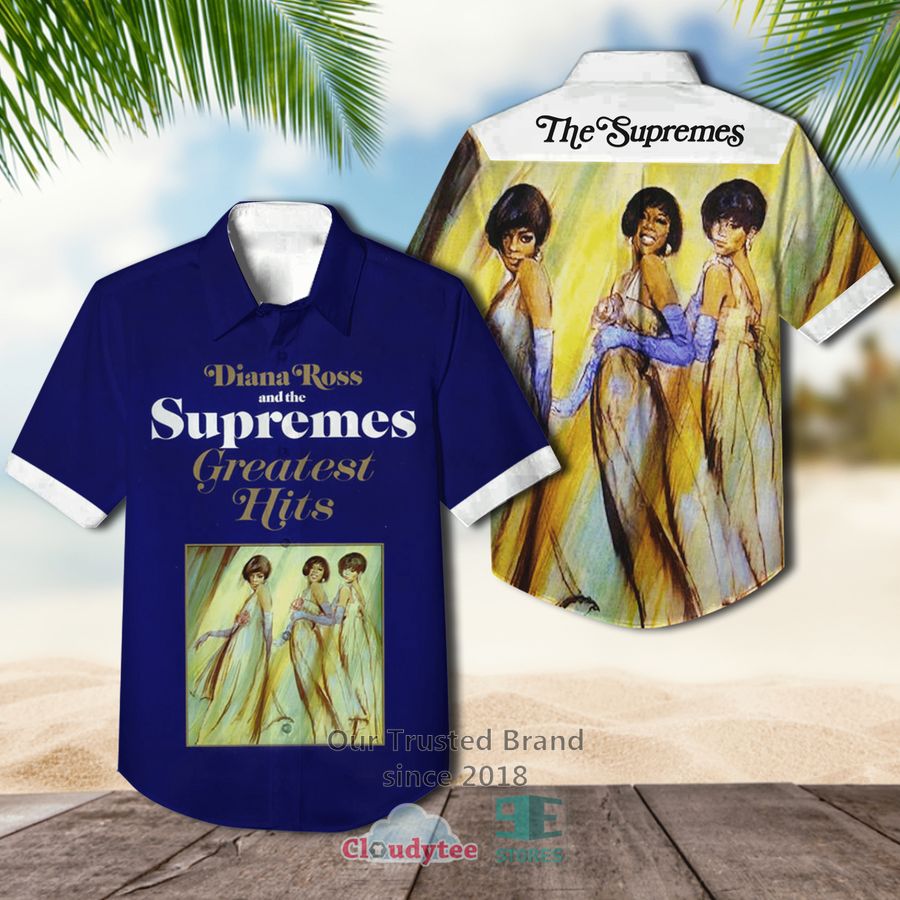 The Supremes Meet The S Album Casual Hawaiian Shirt