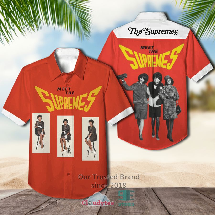 The Supremes Greatest Hits Album Casual Hawaiian Shirt