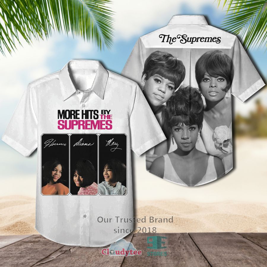 The Supremes The Ultimate Collection Album Casual Hawaiian Shirt