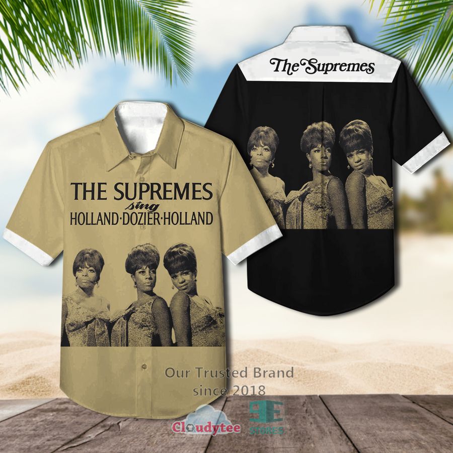 The Supremes The S A’ Go-Go Album Casual Hawaiian Shirt