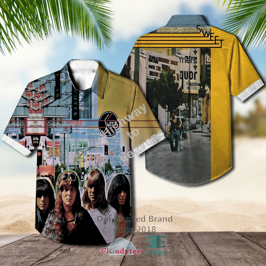 The Sweet Band Cut Above the Rest Album Hawaiian Shirt