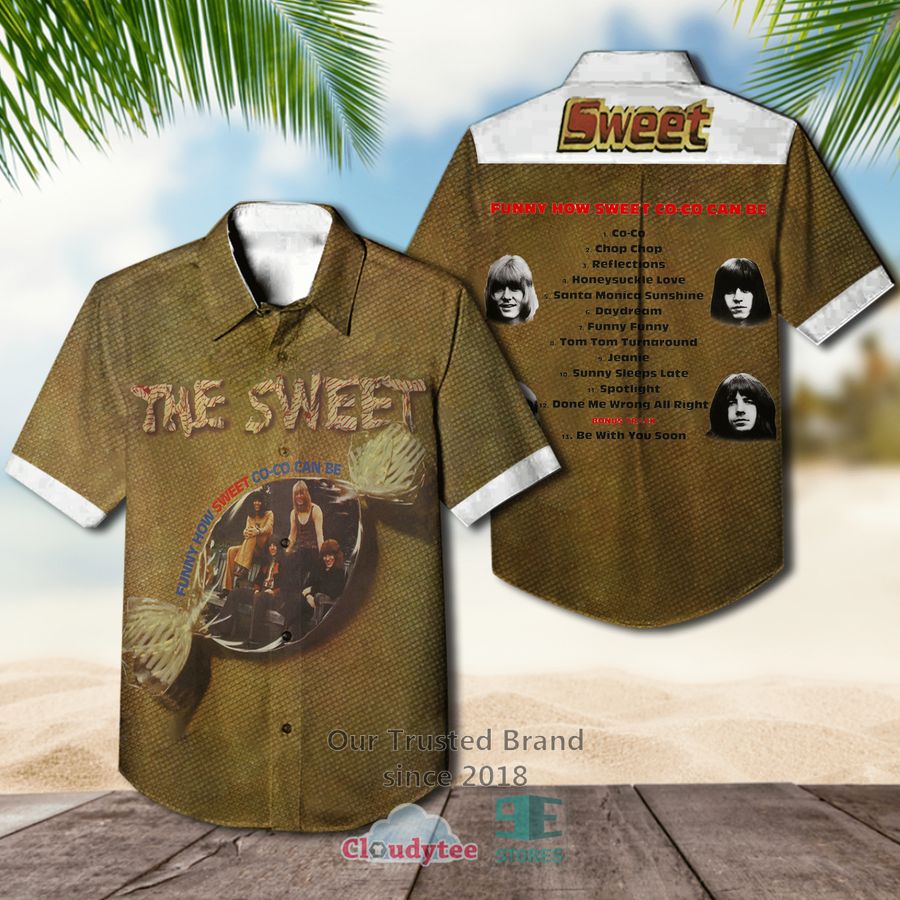 The Sweet Band The Best of Sw Album Hawaiian Shirt