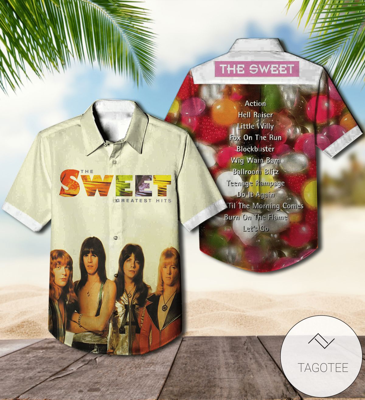 The Sweet Funny How Sweet Co-co Can Be Album Cover Hawaiian Shirt