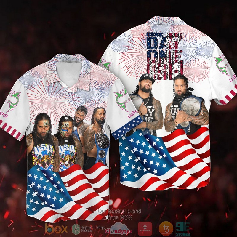 The Undertaker WWE Independence day Hawaiian Shirt