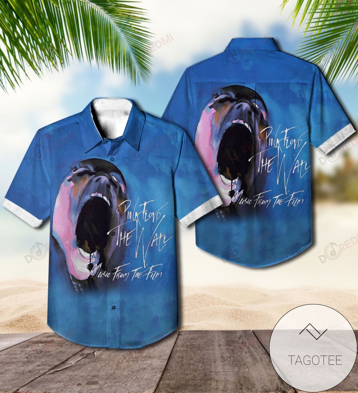 The Wall Studio Album By Pink Floyd Hawaiian Shirt