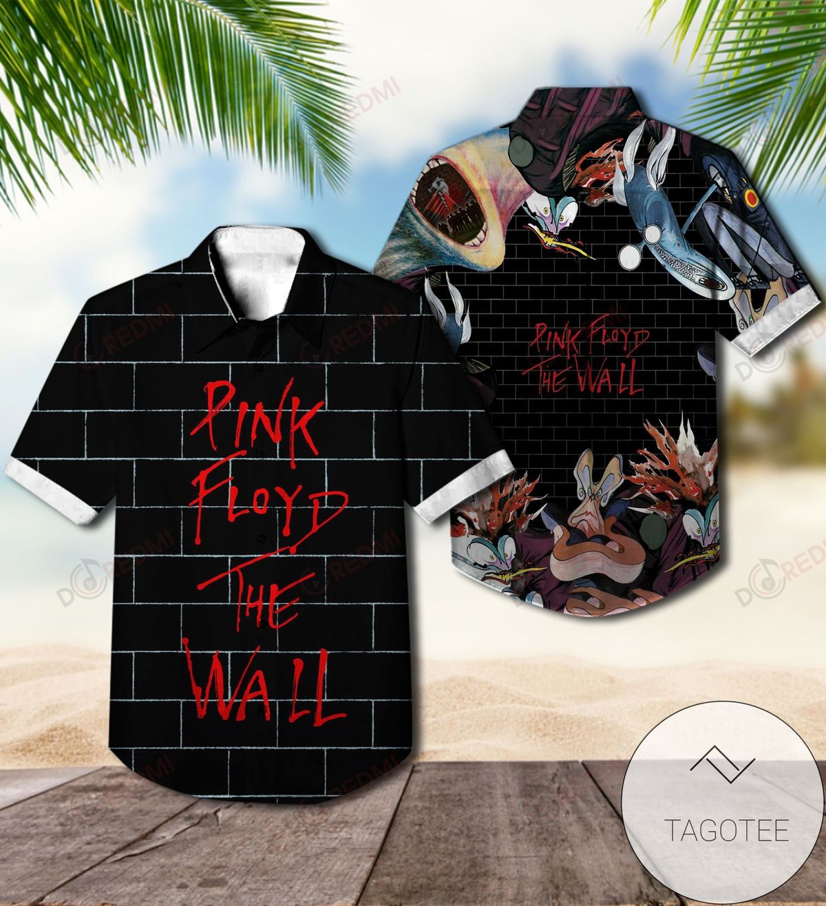 The Wall Music From The Film Album By Pink Floyd Hawaiian Shirt