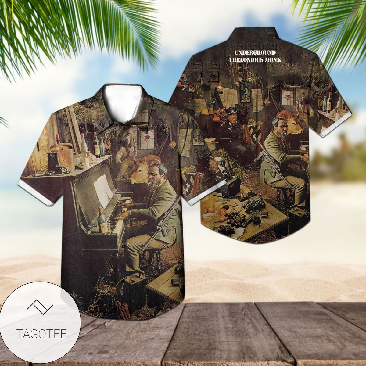 Therapist Apparel Therapist Hawaiian Button Up Shirt