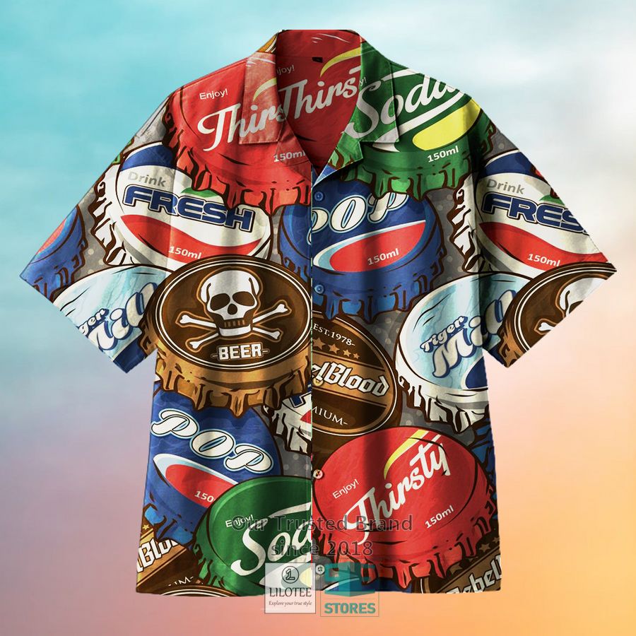 Thin Lizzy Bad Reputation Casual Hawaiian Shirt