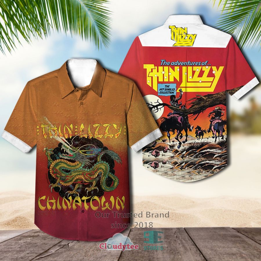 Thin Lizzy Bad Reputation Casual Hawaiian Shirt