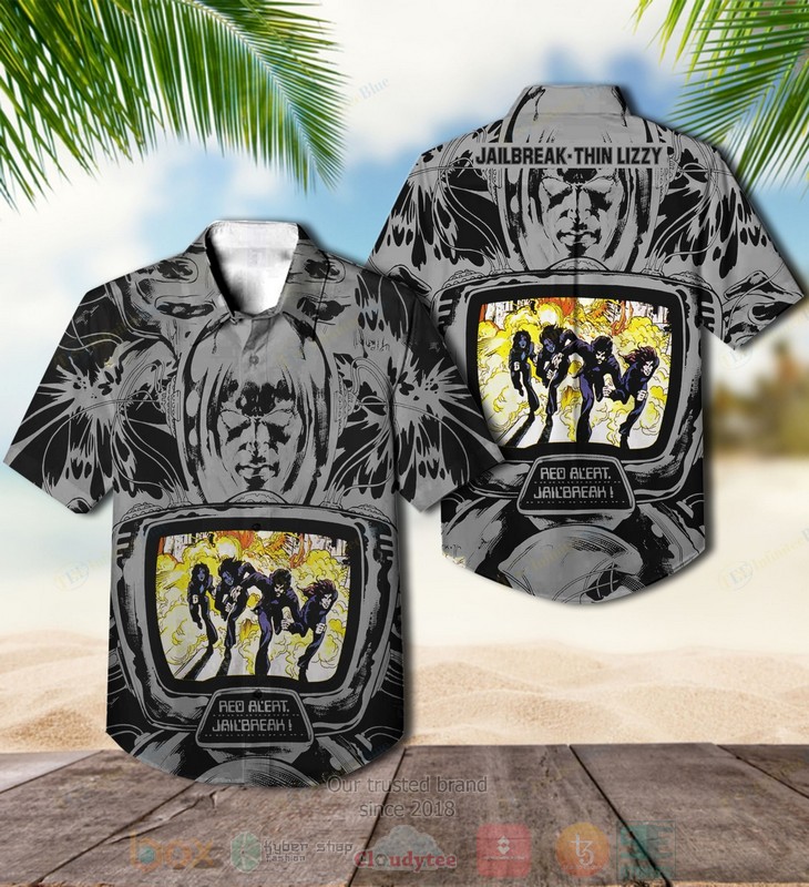 Thin Lizzy band Black Rose A Rock Legend Hawaiian Shirt