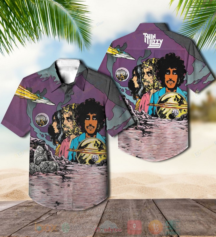 Thin Lizzy band Jailbreak Hawaiian Shirt