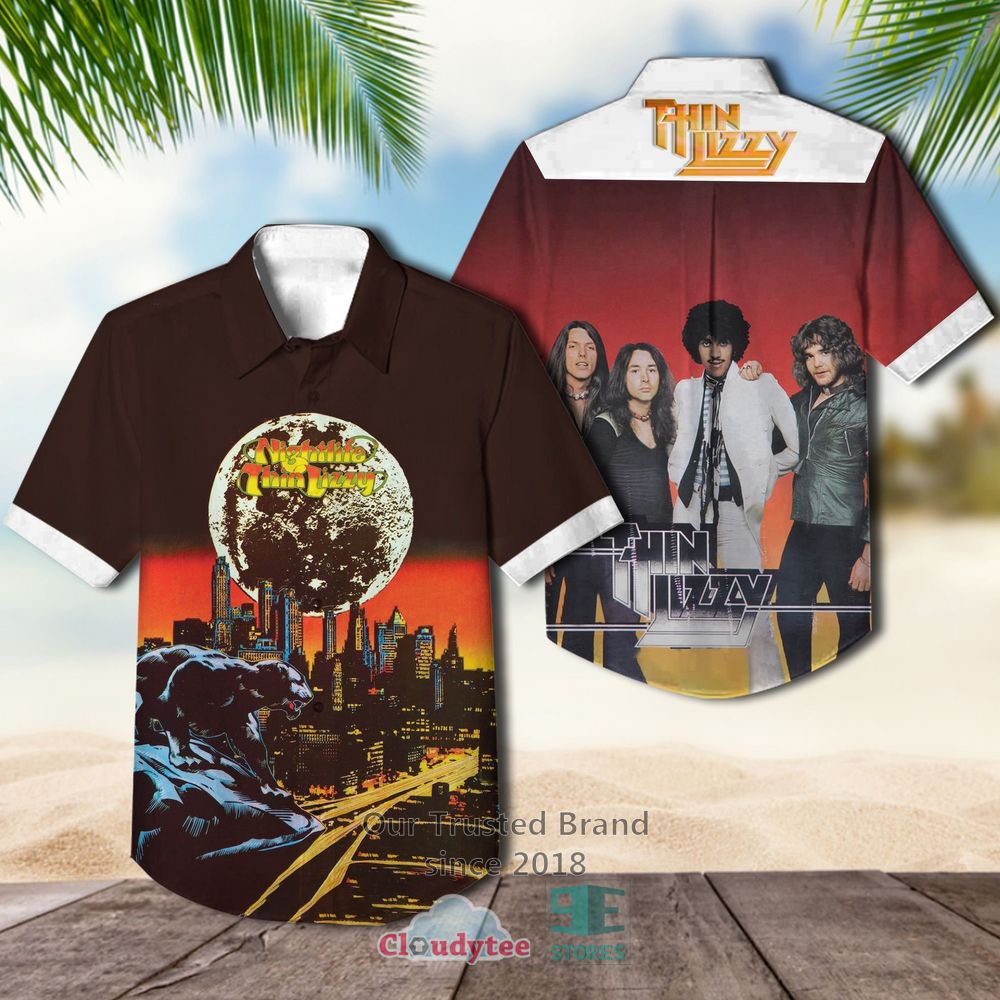 Thin Lizzy Jailbreak 2 Casual Hawaiian Shirt