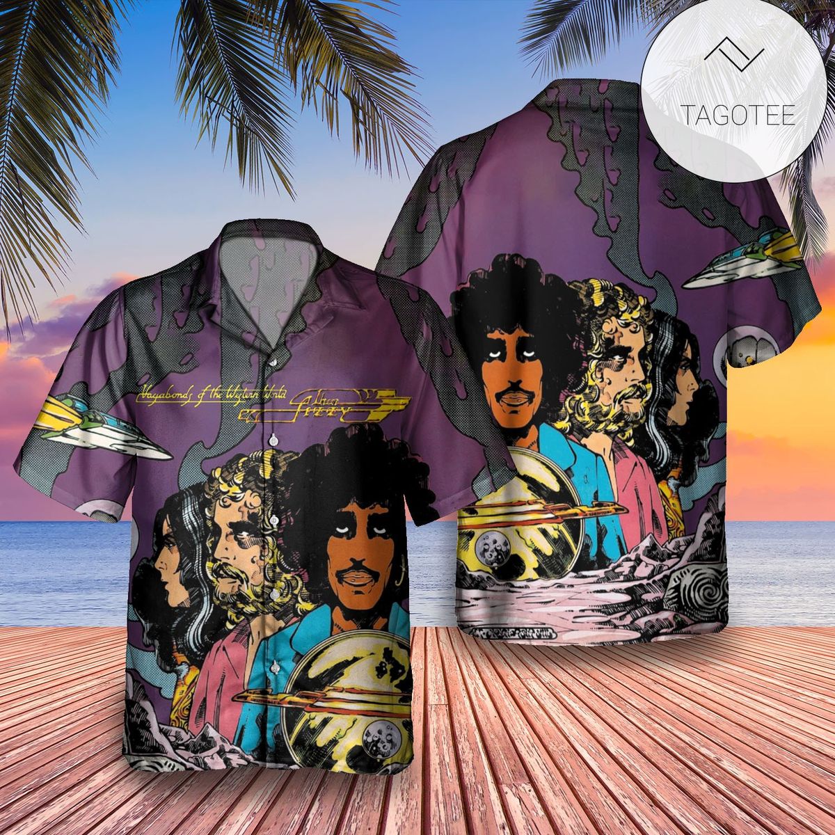 This girl Is Taken By A Smokin Hot Awesome And Chubby Bearded Guy  Graphic Print Short Sleeve Hawaiian Casual Shirt