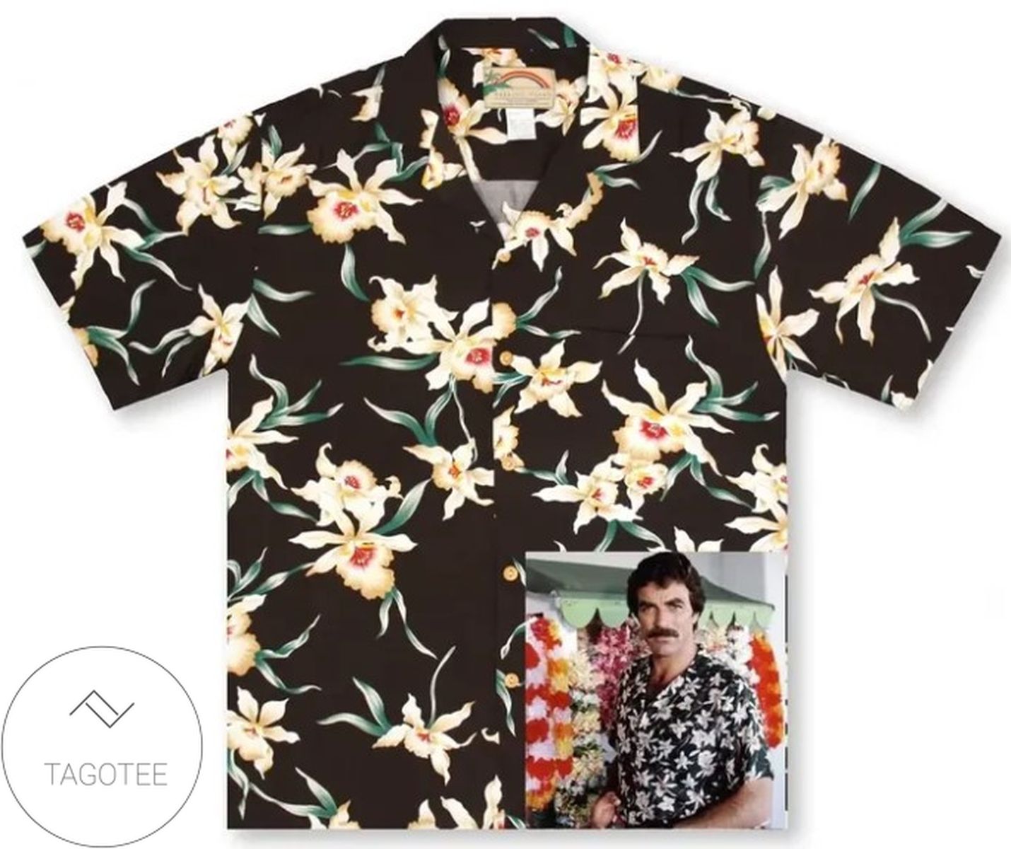 Thomas Magnum Tom Selleck In Magnum Ver 4 Summer Hawaiian Shirt