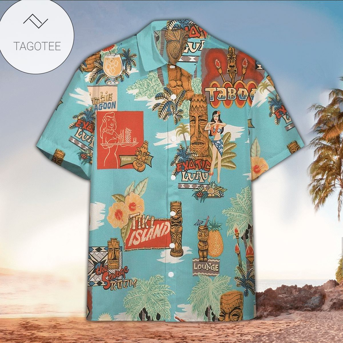 Tiki Aloha Shirt Perfect Hawaiian Shirt For Tiki Lover