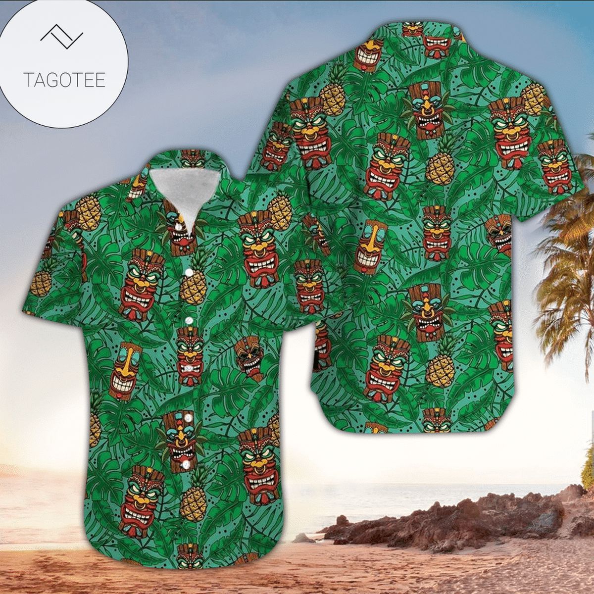 Tiki Aloha Shirt Hawaiian Shirt For Tiki Lovers