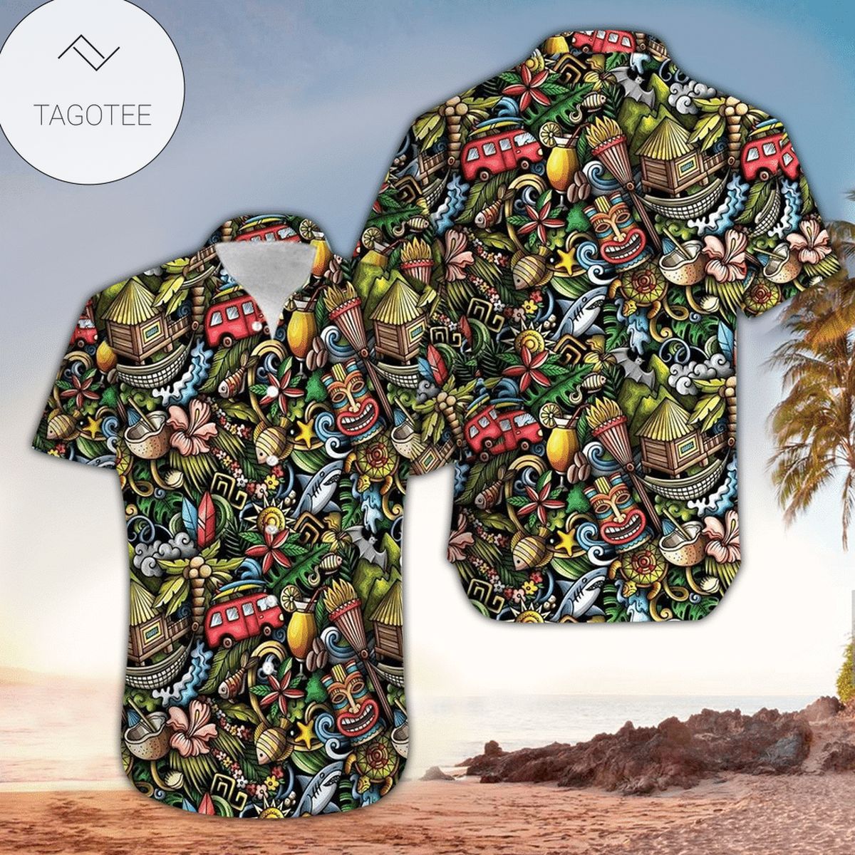 Tiki Hawaiian Shirt Tiki Shirt Lover Gifts