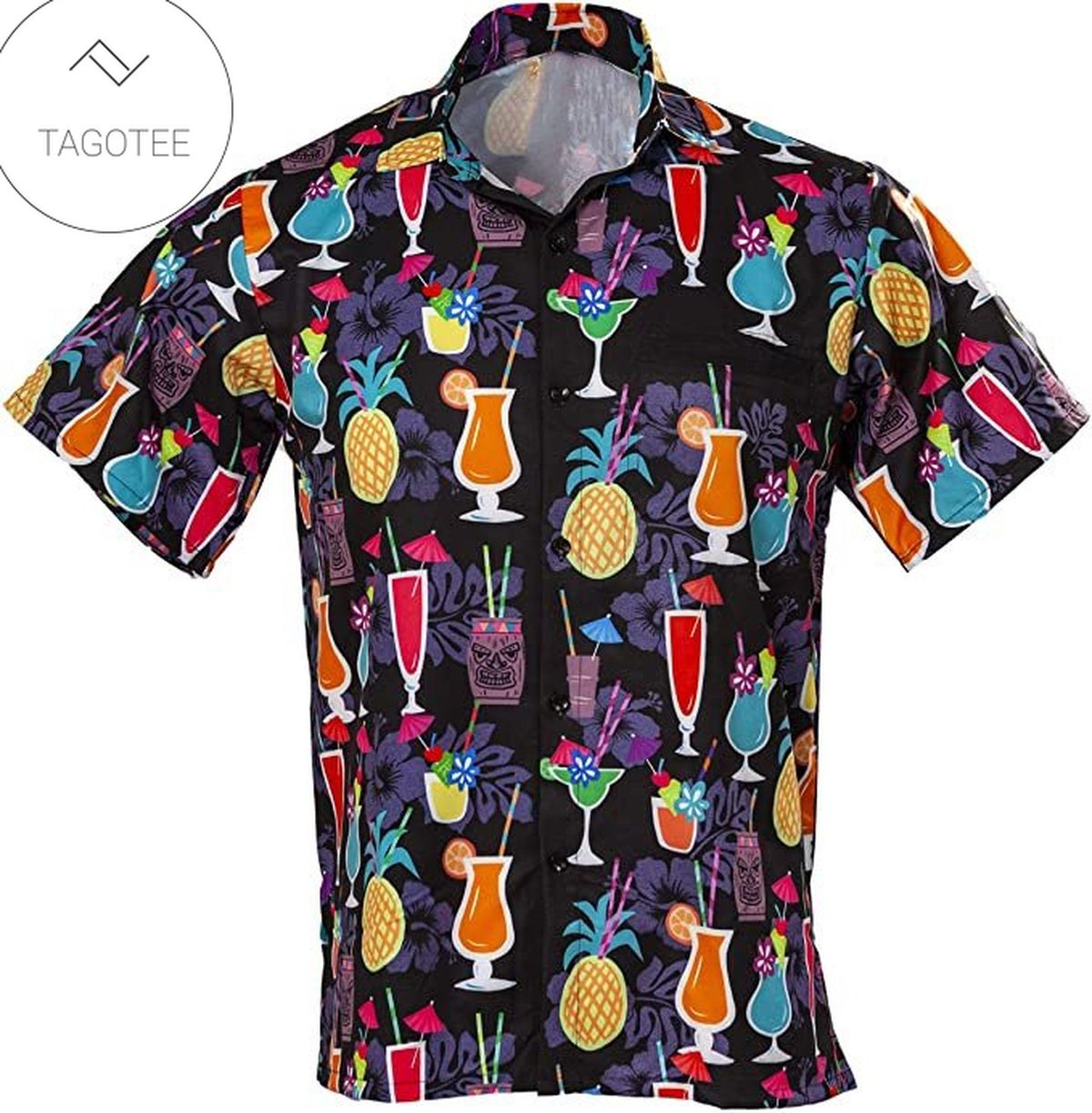 Tiki Parrot Hawaiian Shirt