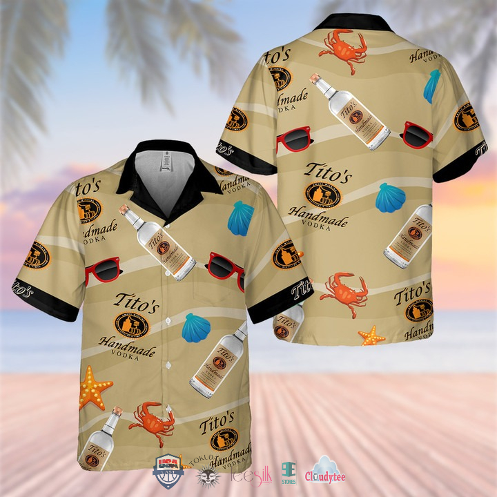 Tito’s Handmade Vodka Eagle Hawaiian Shirt