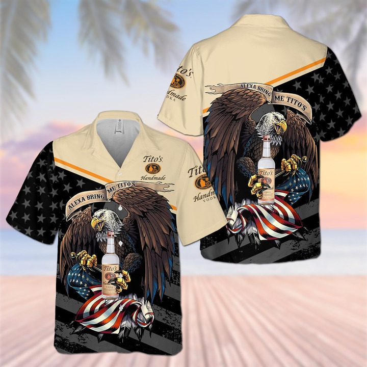 Tito’s Handmade Vodka Beach Hawaiian Shirt