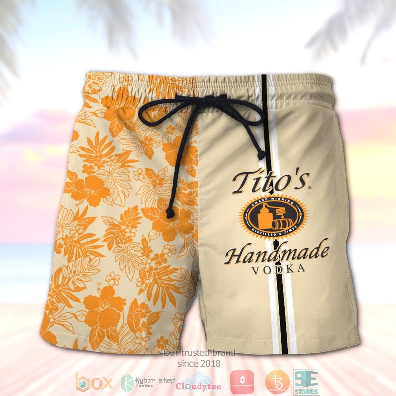 Tito’s Handmade Vodka Coconut island Hawaiian Shirt