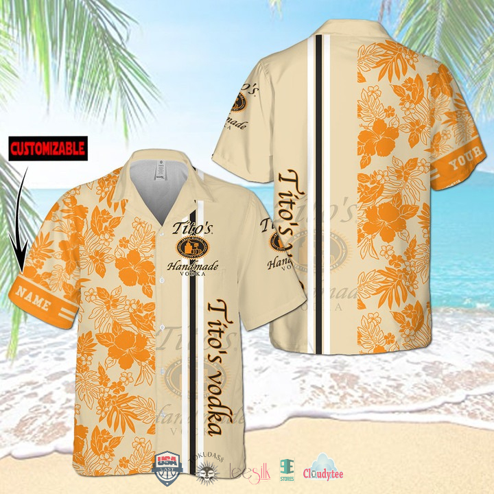 Tito’s Handmade Vodka Eagle Hawaiian Shirt