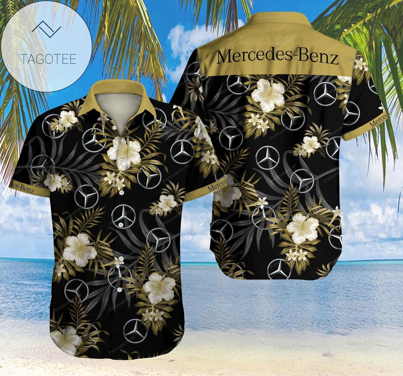 Tlmus-mercedes Authentic Hawaiian Shirt 2022 Ver 2