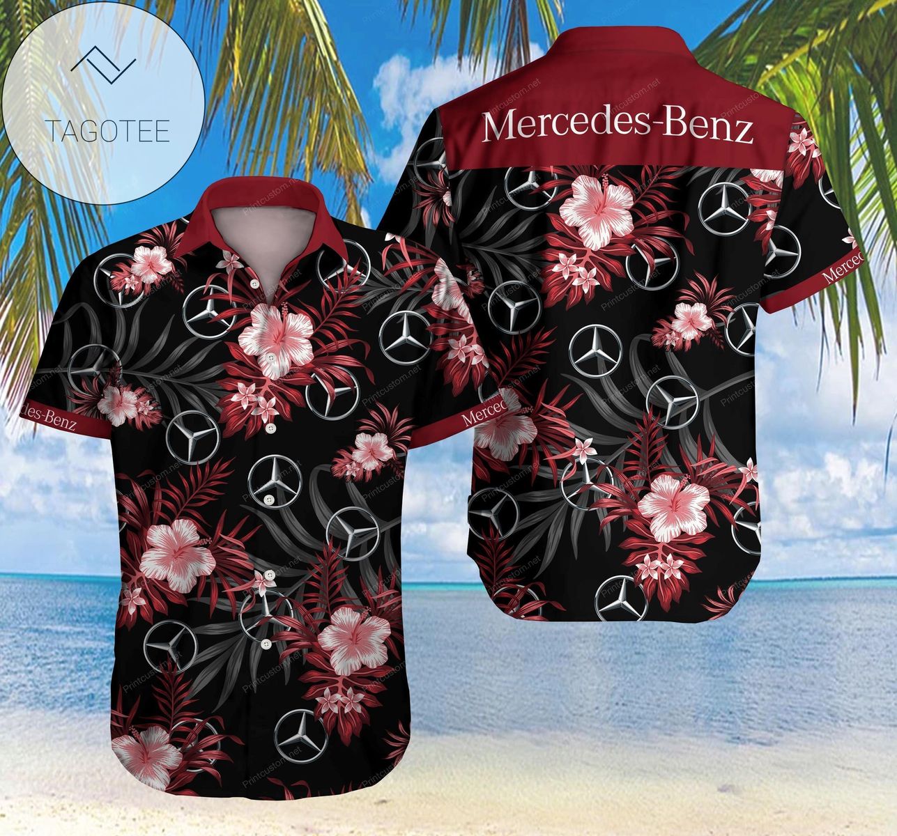 Tlmus-mercedes Authentic Hawaiian Shirt 2022