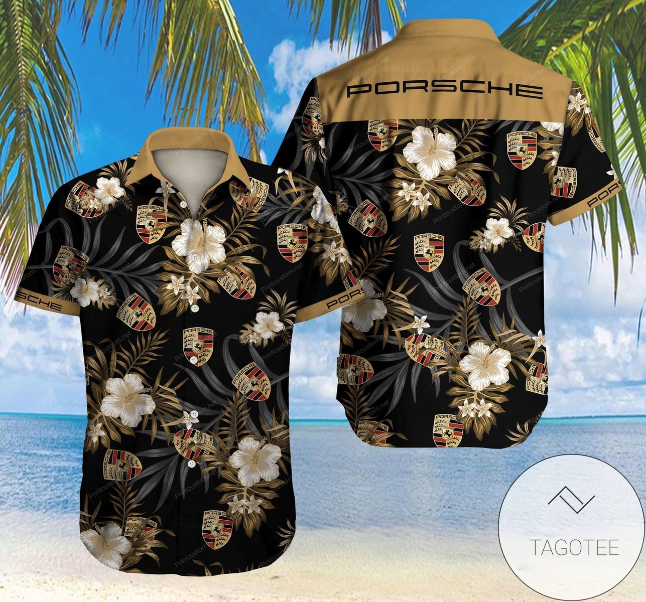 Tlmus-porsche Authentic Hawaiian Shirt 2022 Ver 2