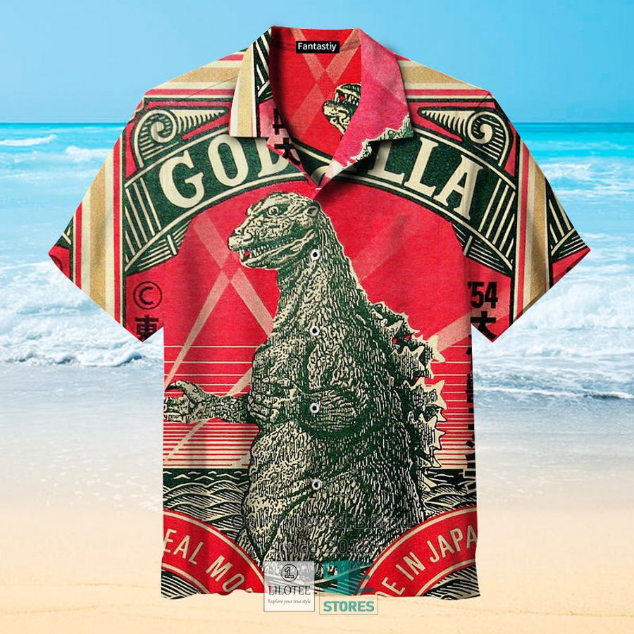 Toho Godzilla Hawaiian Shirt