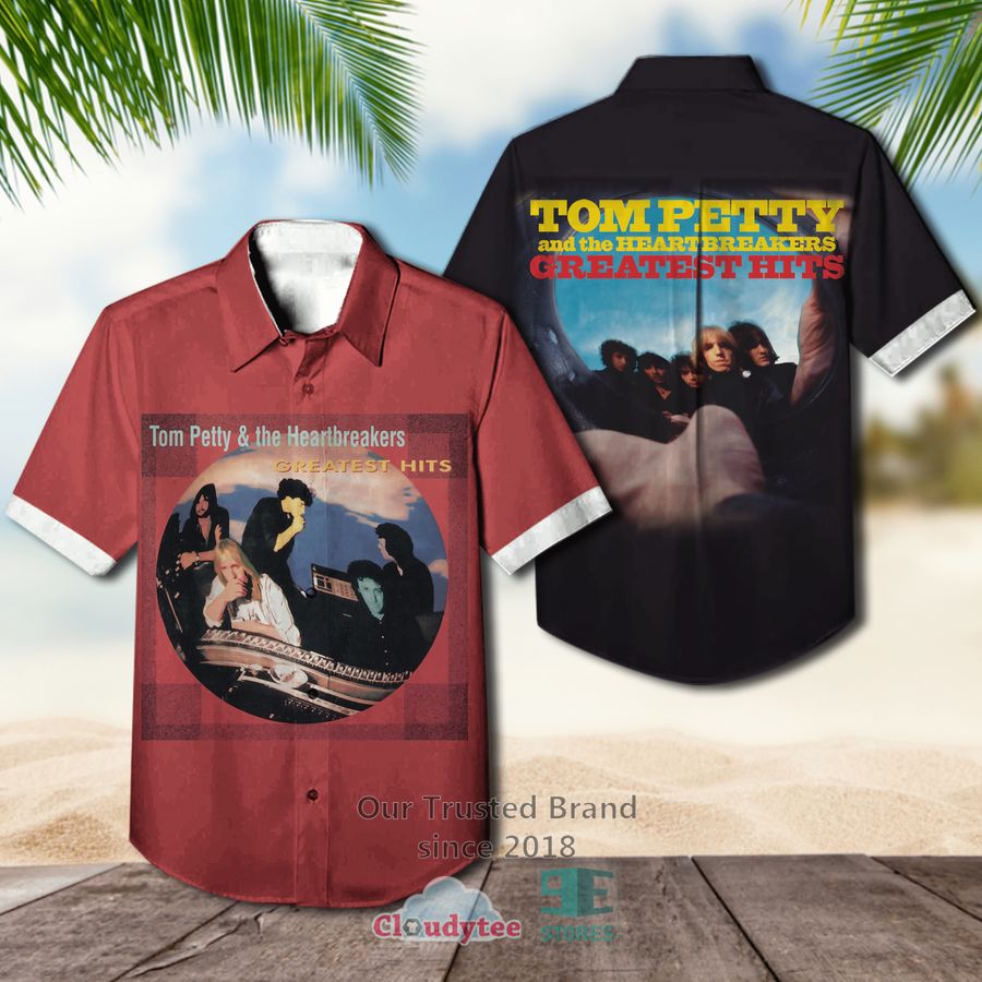 Tom Petty and the Heartbreakers Full Moon Fever Album Hawaiian Shirt