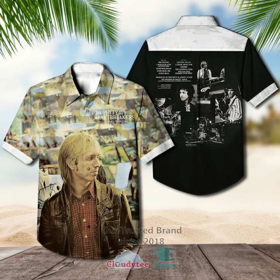 Tom Petty and the Heartbreakers Into the Great Wide Open Album Hawaiian Shirt