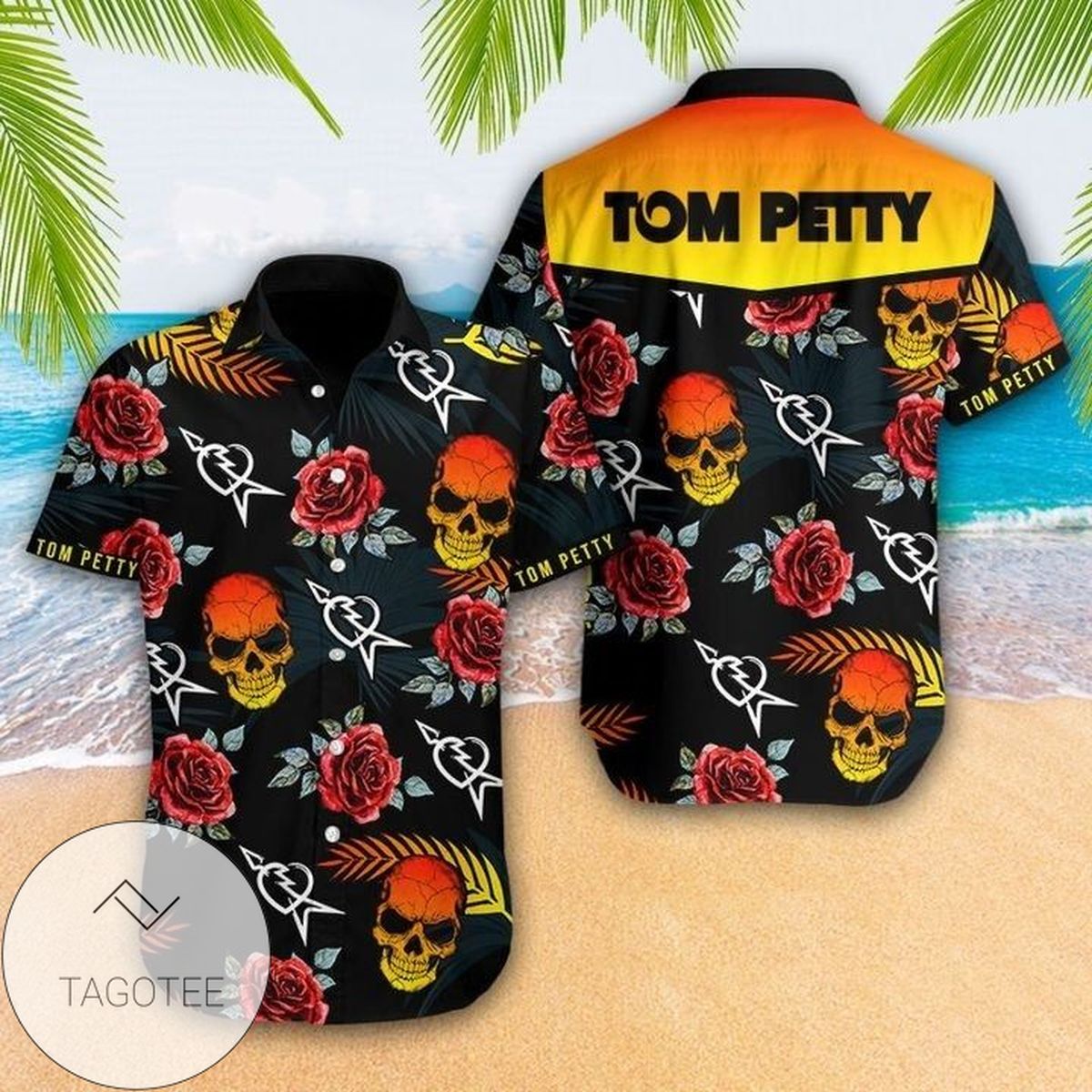 Tom Petty Wildflowers Album Cover Hawaiian Shirt