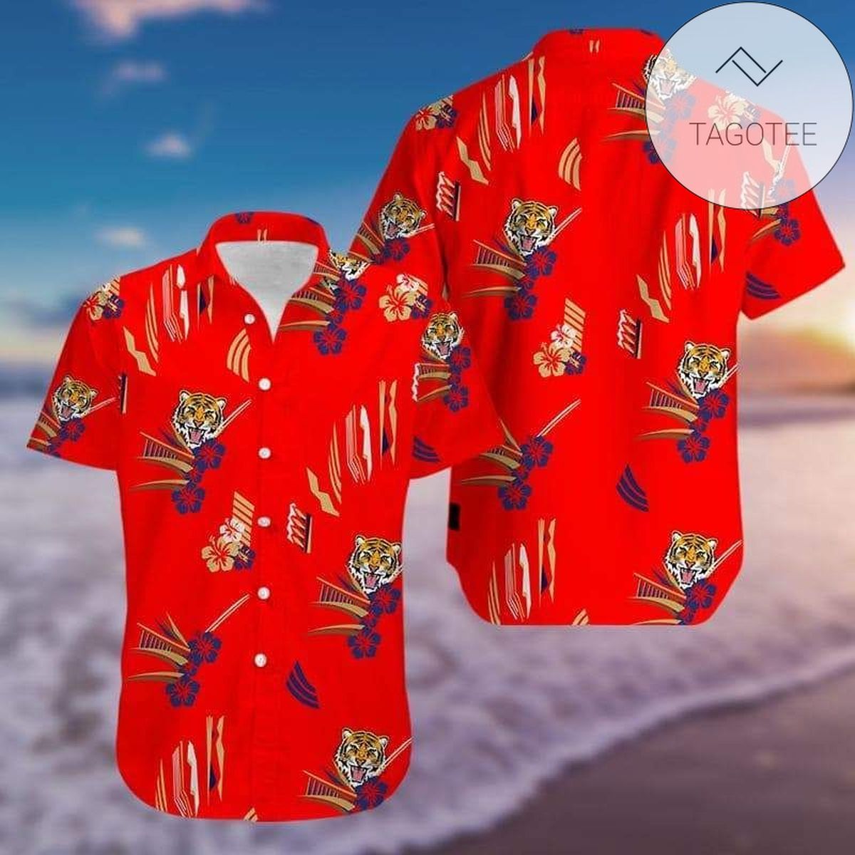 Tony Montana Scarface All Over Print 3D Summer Short Sleeve Hawaiian Beach Shirt