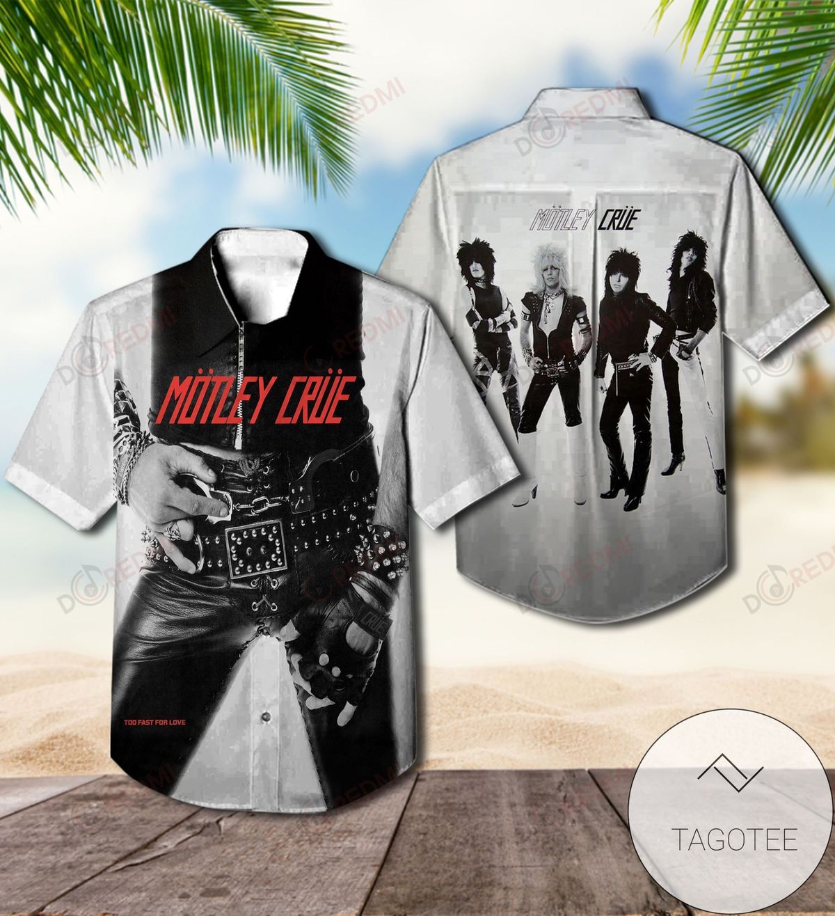 Tony Montana Scarface All Over Print 3D Summer Short Sleeve Hawaiian Beach Shirt