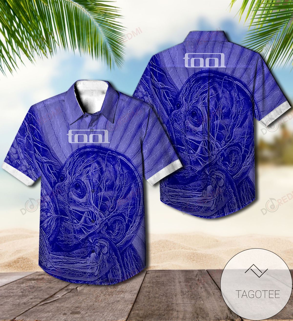 Tool Vicarious Album Cover Sticker Hawaiian Shirt