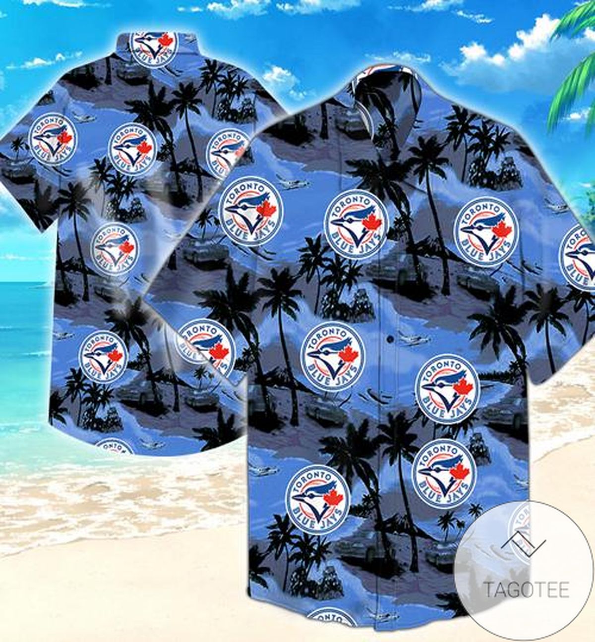 Toronto Blue Jays 50th State Hawaiian Shirt