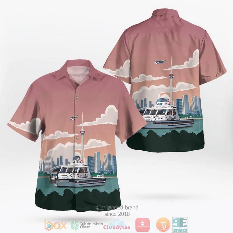 Toronto Fire Services William Lyon Mackenzie fireboat Hawaii 3D shirt