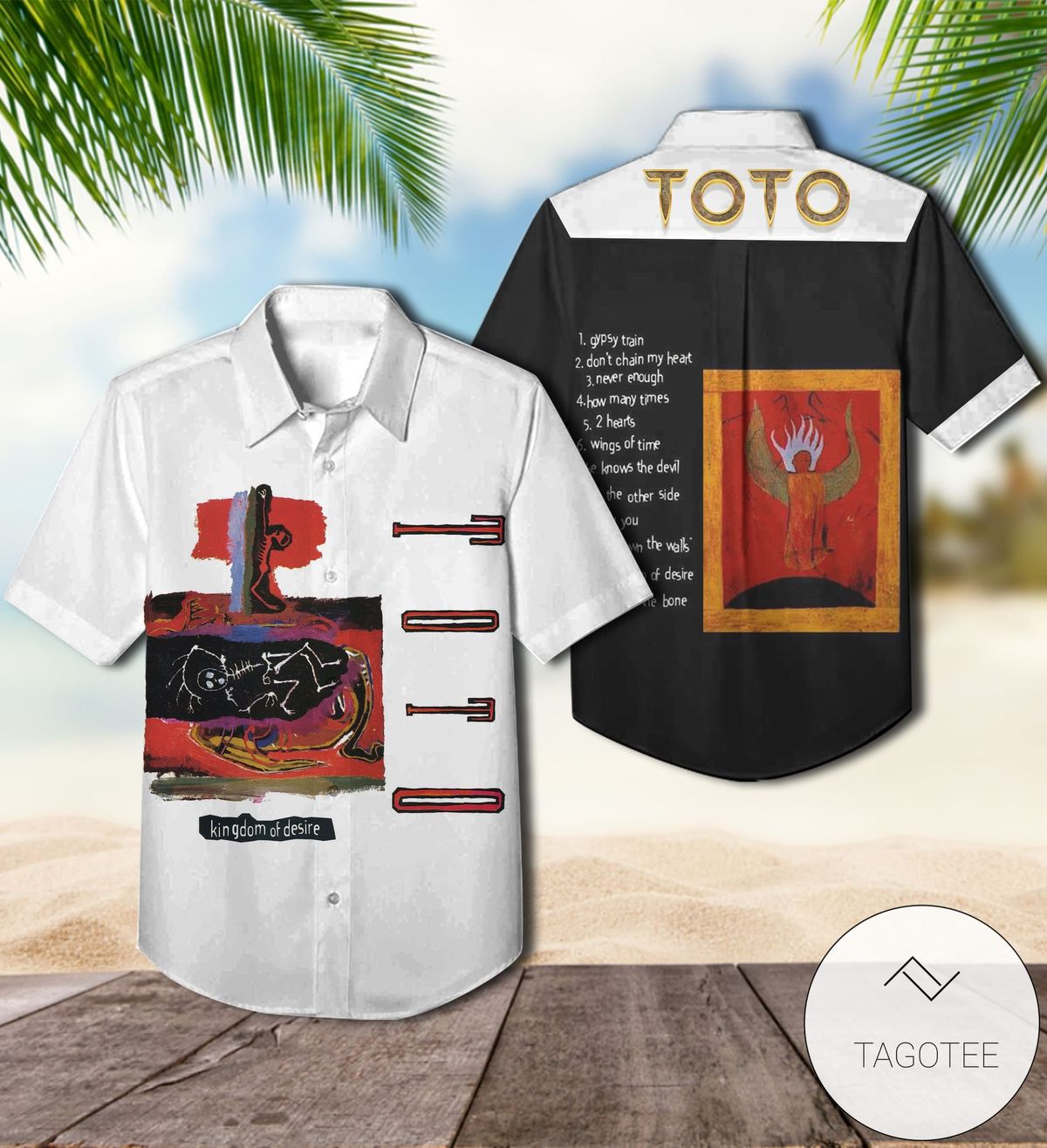 Toto IV Album Cover Hawaiian Shirt