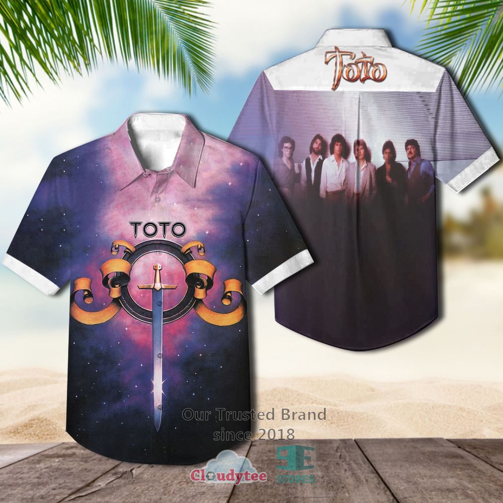 Toto Past to Present 1977-1990 Casual Hawaiian Shirt