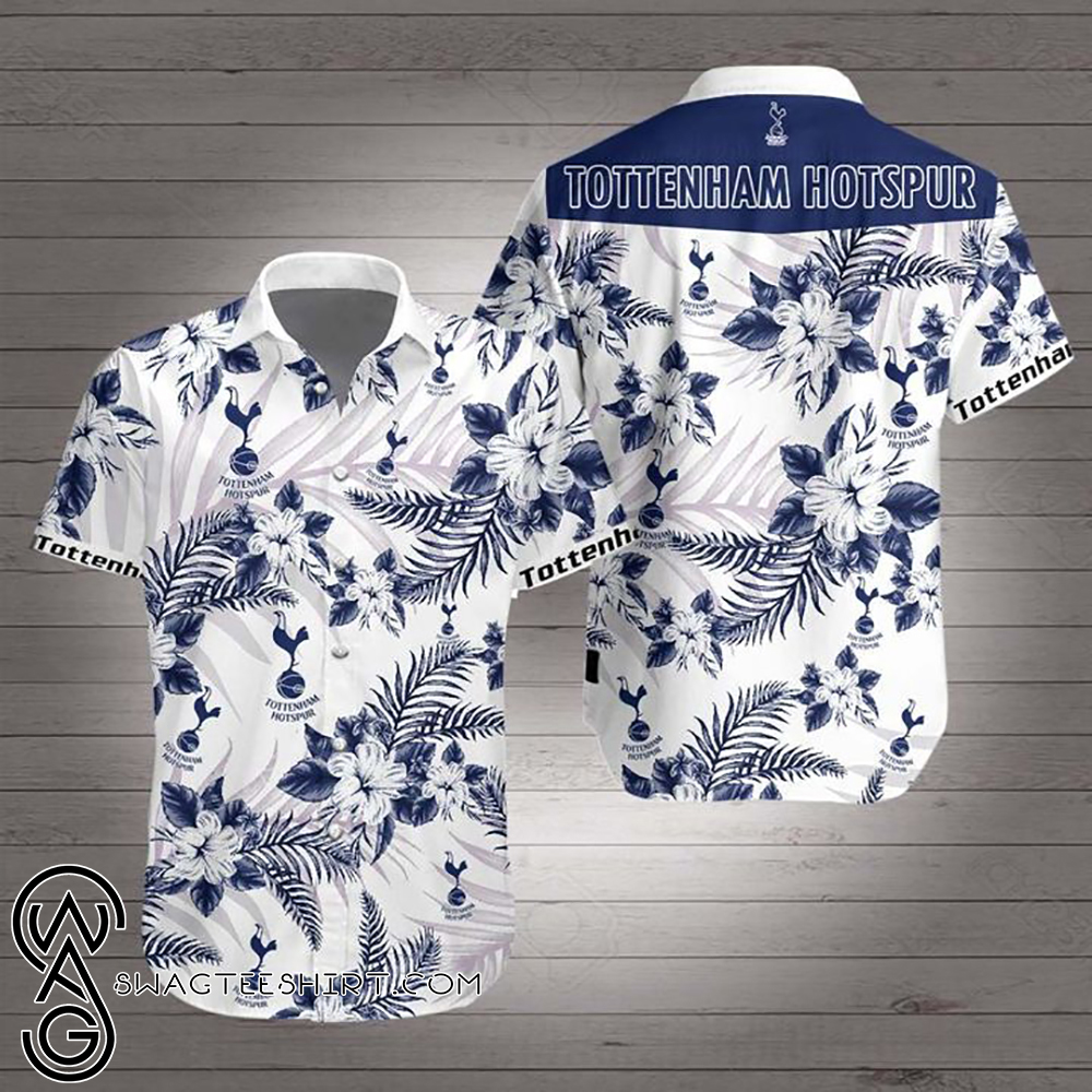 Tottenham hotspur hawaiian shirt