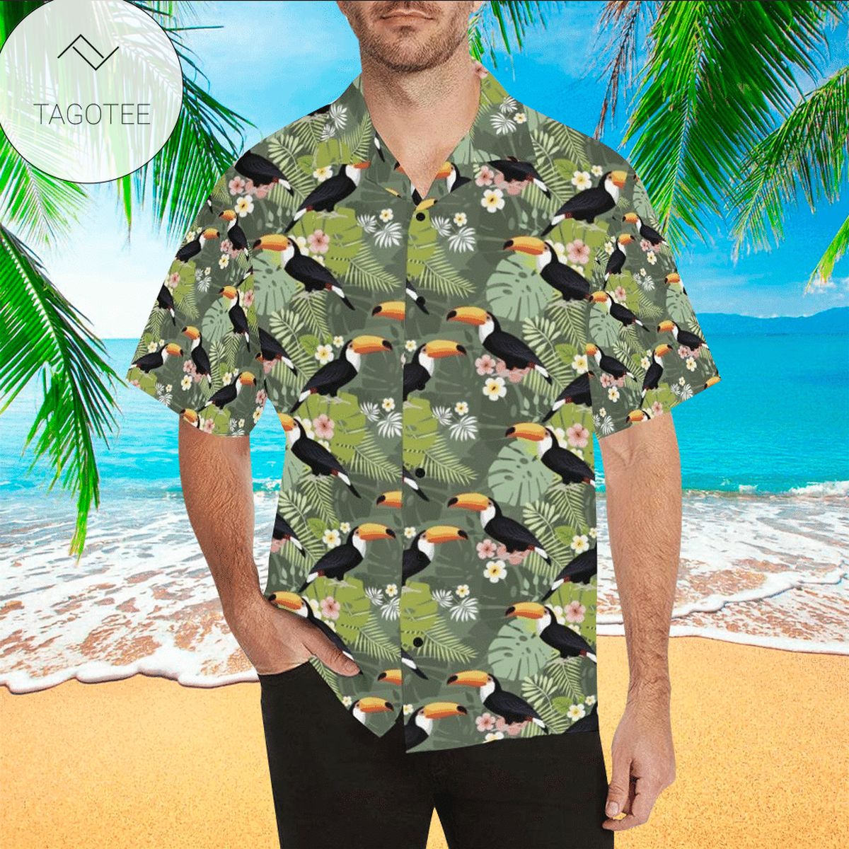 Toucan Aloha Shirt Perfect Hawaiian Shirt For Toucan Lover