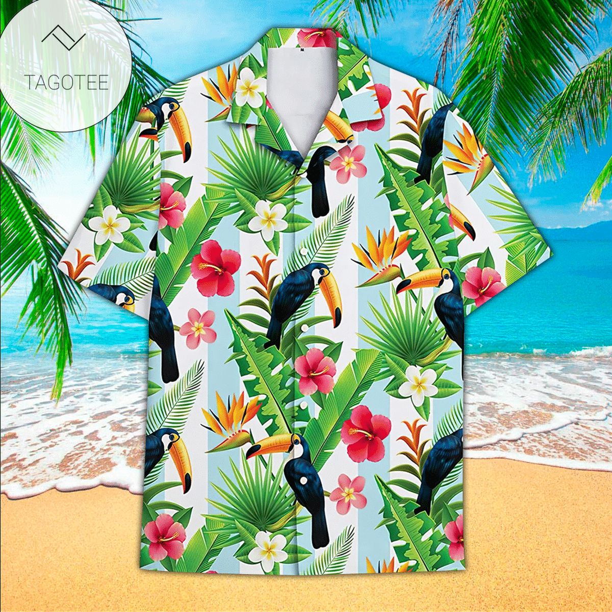 Toucan Aloha Shirt Hawaiian Shirt For Toucan Lovers