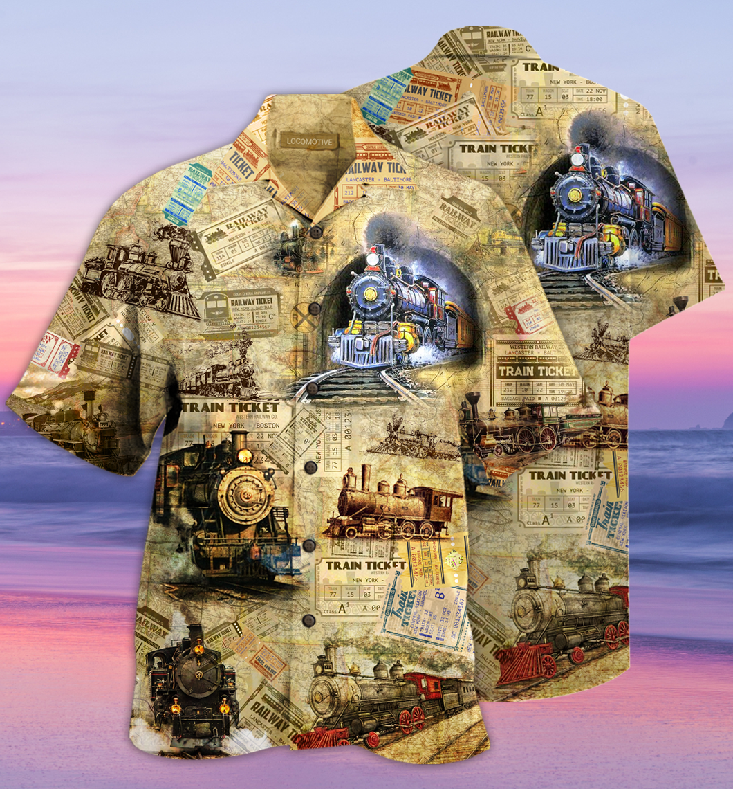 Train In Darkness Hawaiian Shirt For Men Women