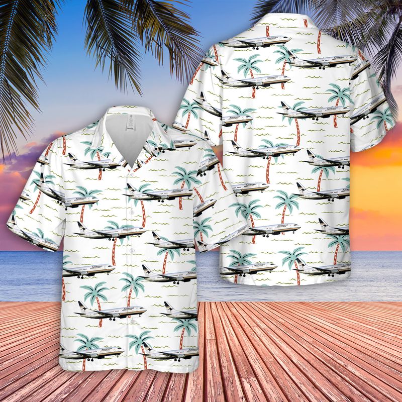 Trans Australia Airlines TAA McDonnell Douglas DC-9-31 Hawaiian Shirt