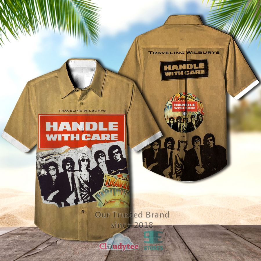 Traveling Wilburys Band Members Album Hawaiian Shirt