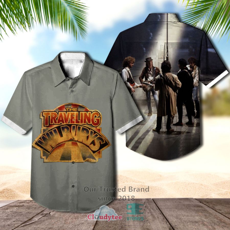 Traveling Wilburys Band Handle With Care Album Hawaiian Shirt